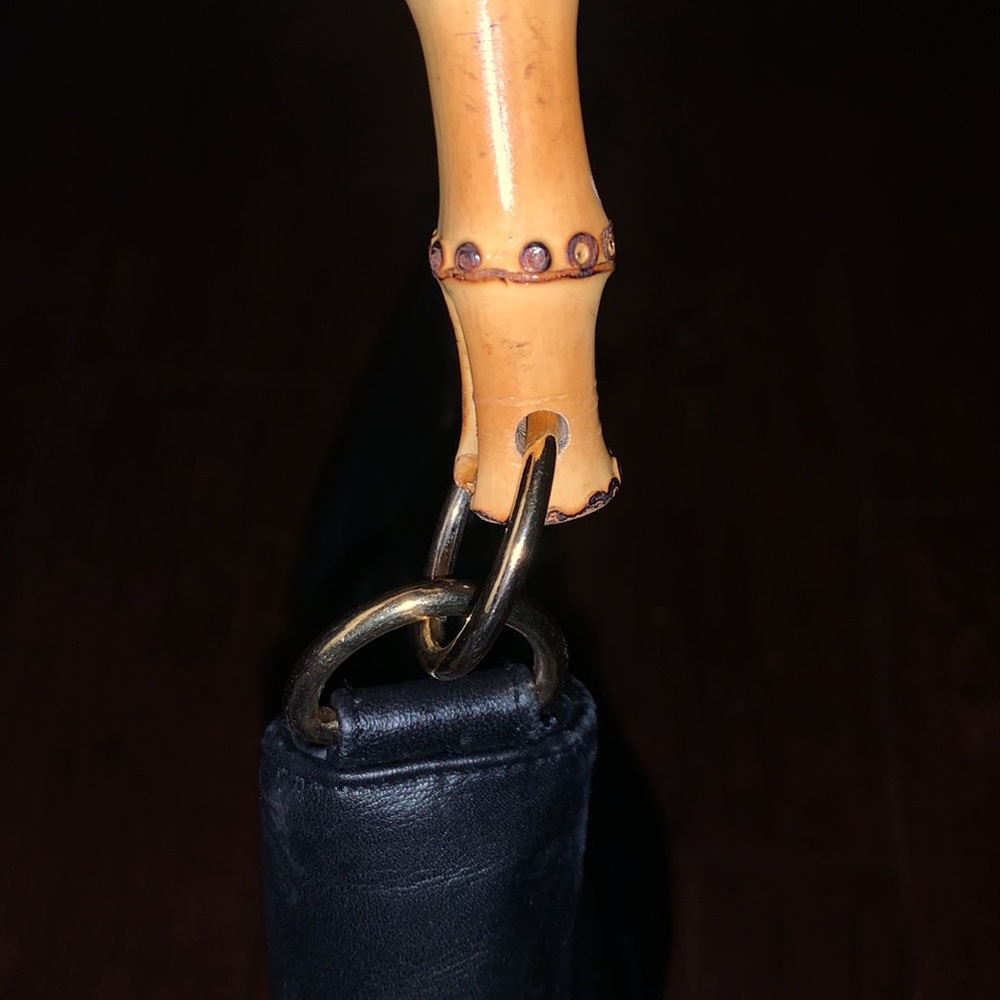 Women’s Valerie Stevens shoulder bamboo handle purse - Picture 5 of 8